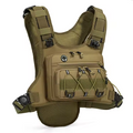 ONYXRIG Tactical Hydration Vest — 2L Bladder Included, Reflective Chest Rig Pack