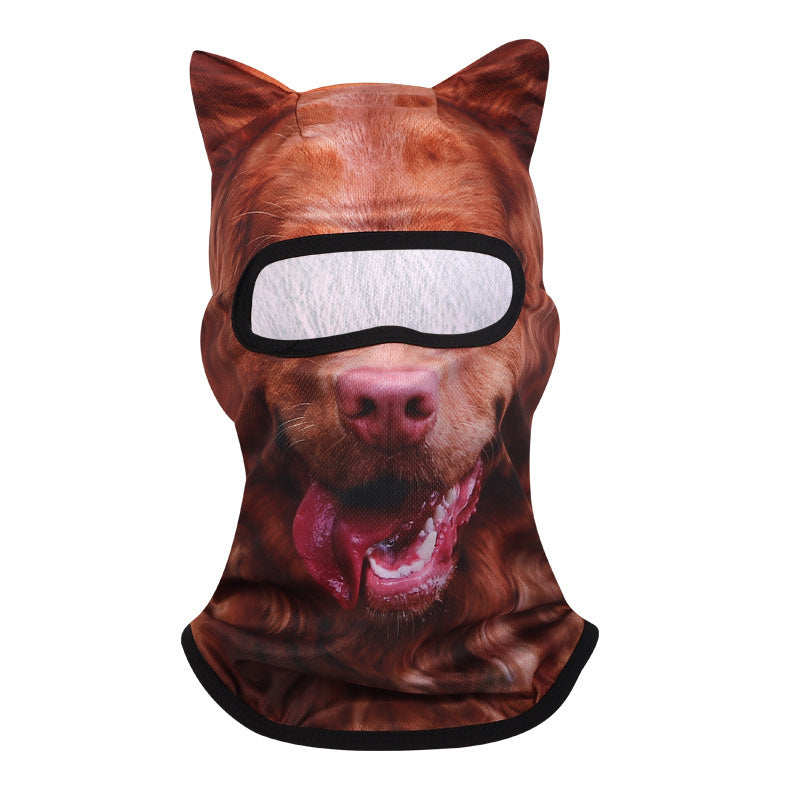 Boxer 3D animal balaclava face mask - OnyxRig Wildface