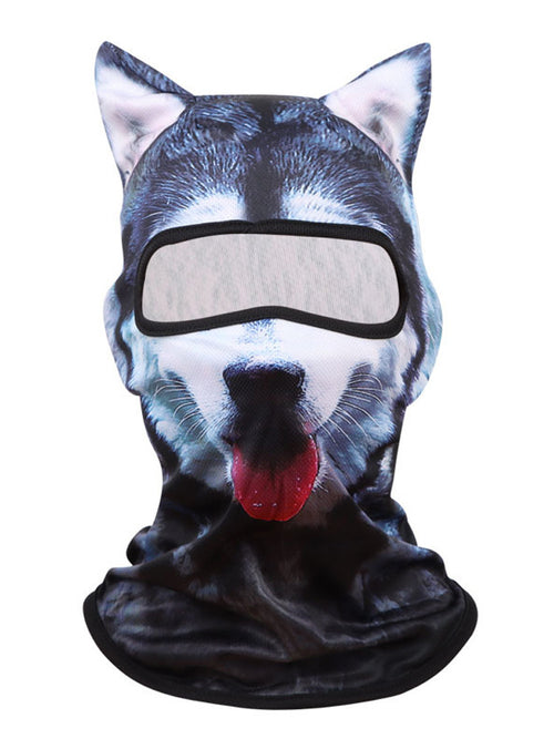 Husky 3D animal balaclava face mask - OnyxRig Wildface K9 Pack