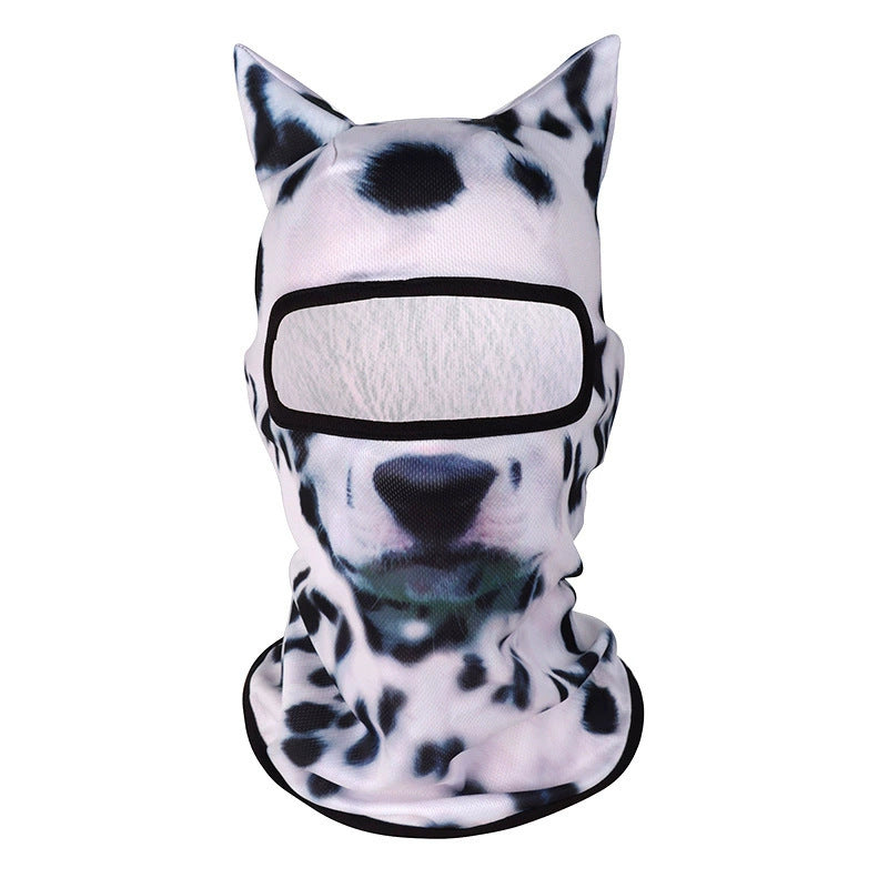 Dalmatian 3D animal balaclava face mask - OnyxRig Wildface K9 Pack