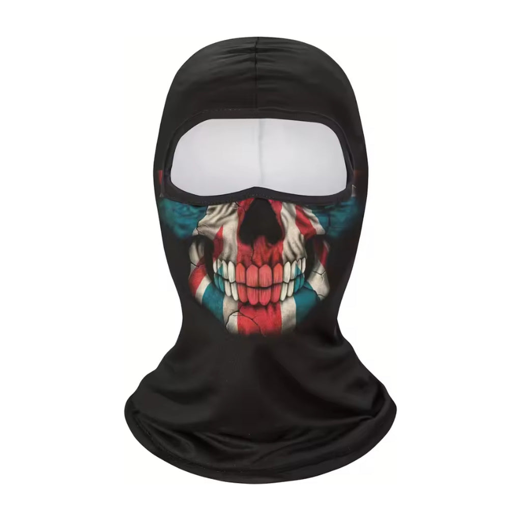 Wildface Union Jack Skull 3D balaclava